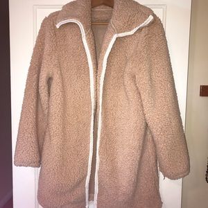 Sweet lightweight warm and cuddly jacket